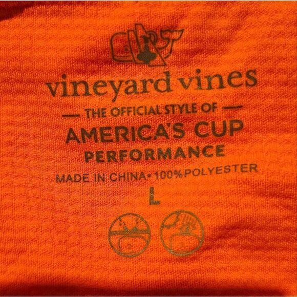 VINEYARD VINES America’s Cup 1/4 Zip Pullover - Size Large - Picture 7 of 7